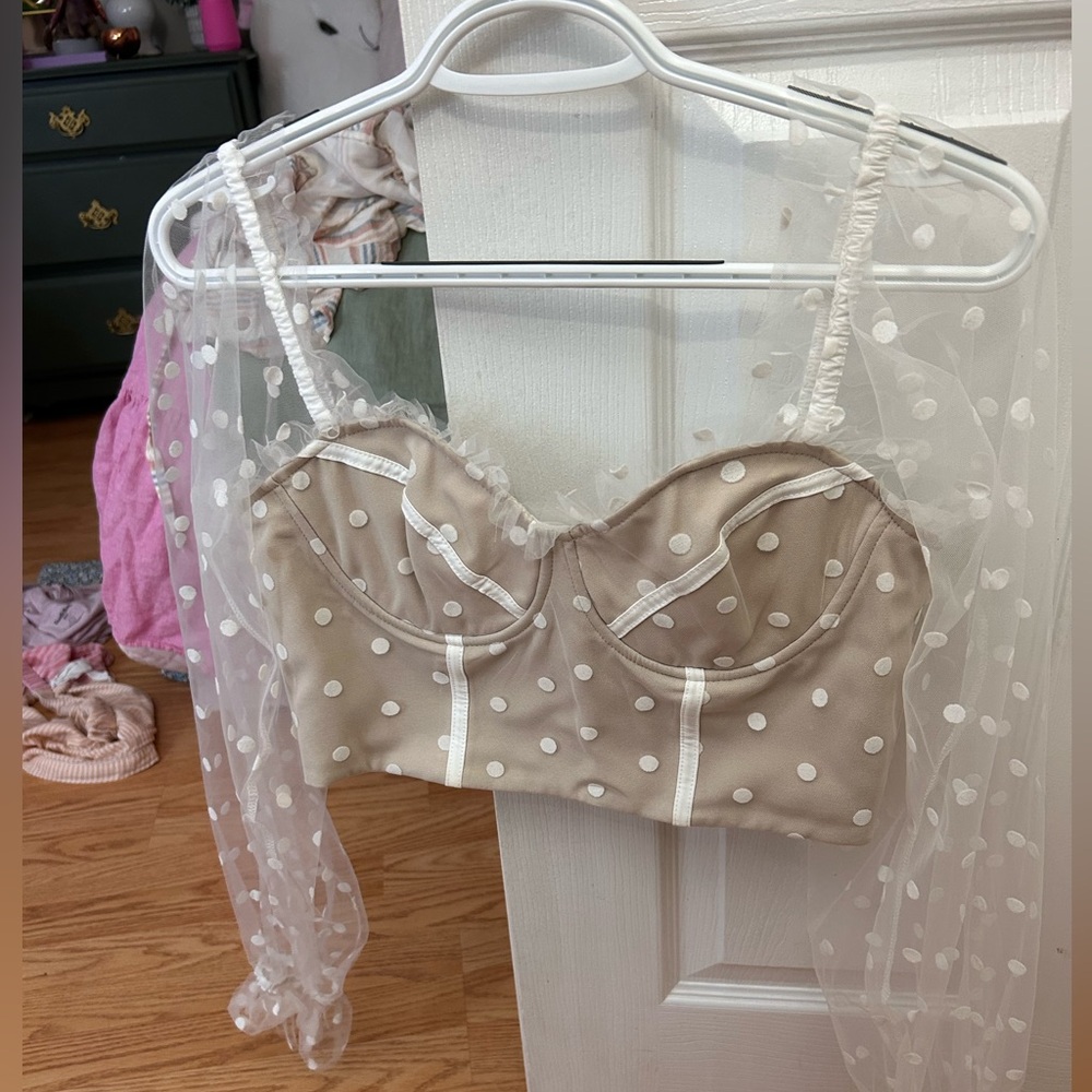 Petal and Pup Runway crop top